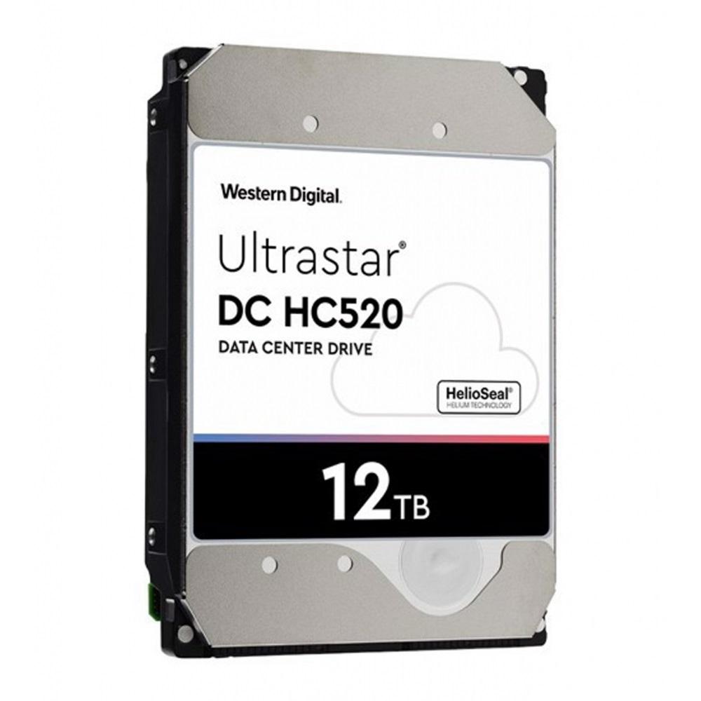 WD ULTRASTAR, HUH721212ALE604, 3.5", 12TB, 256Mb, 7200 Rpm, 7/24 Enterprise, DATA CENTER-GÜVENLİK-NAS-SERVER, HDD (DC HC520) (0F30146)