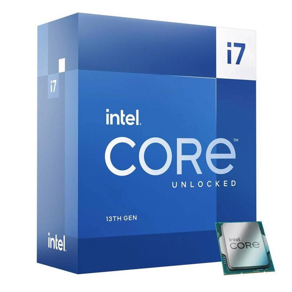 INTEL i7-13700K 16 Core, 3.40Ghz, 30Mb,125W, LGA1700, 13.Nesil, Tray, (Dahili Grafik VAR, Fan YOK)