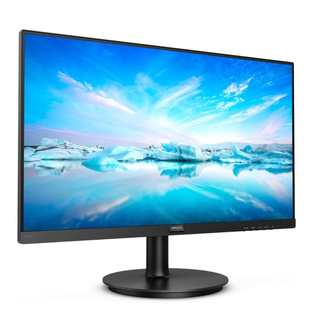 PHILIPS 221V8/01 21,5" 4ms, 75Hz, Full HD, HDMI, D-Sub, VA Panel Monitör