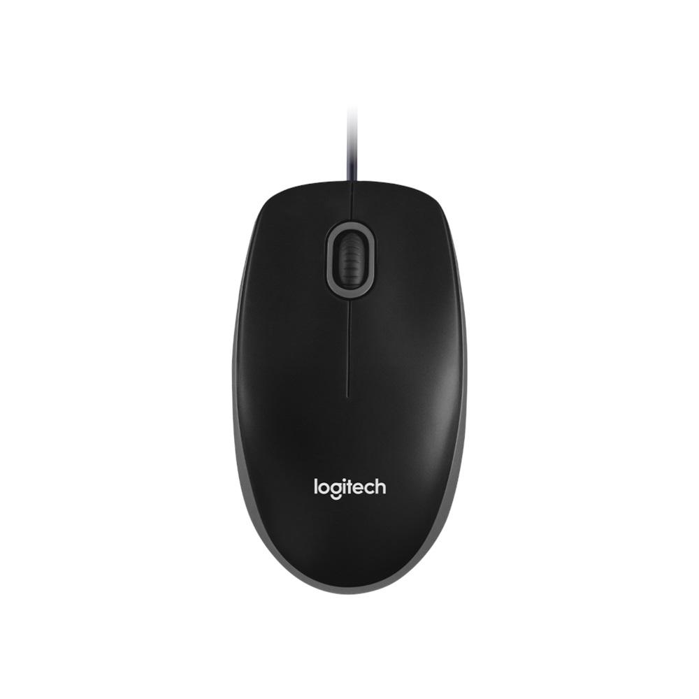 LOGITECH 910-003357, B100 Siyah, USB Kablolu, 1000dpi, Optik, 3 Tuşlu, Mouse