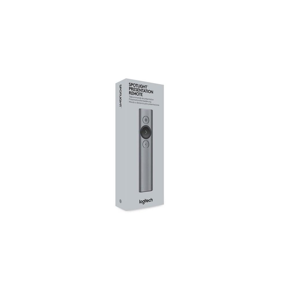LOGITECH 910-004861, Spotlight Wireless Presenter, Sunum Cihazı (Gri)