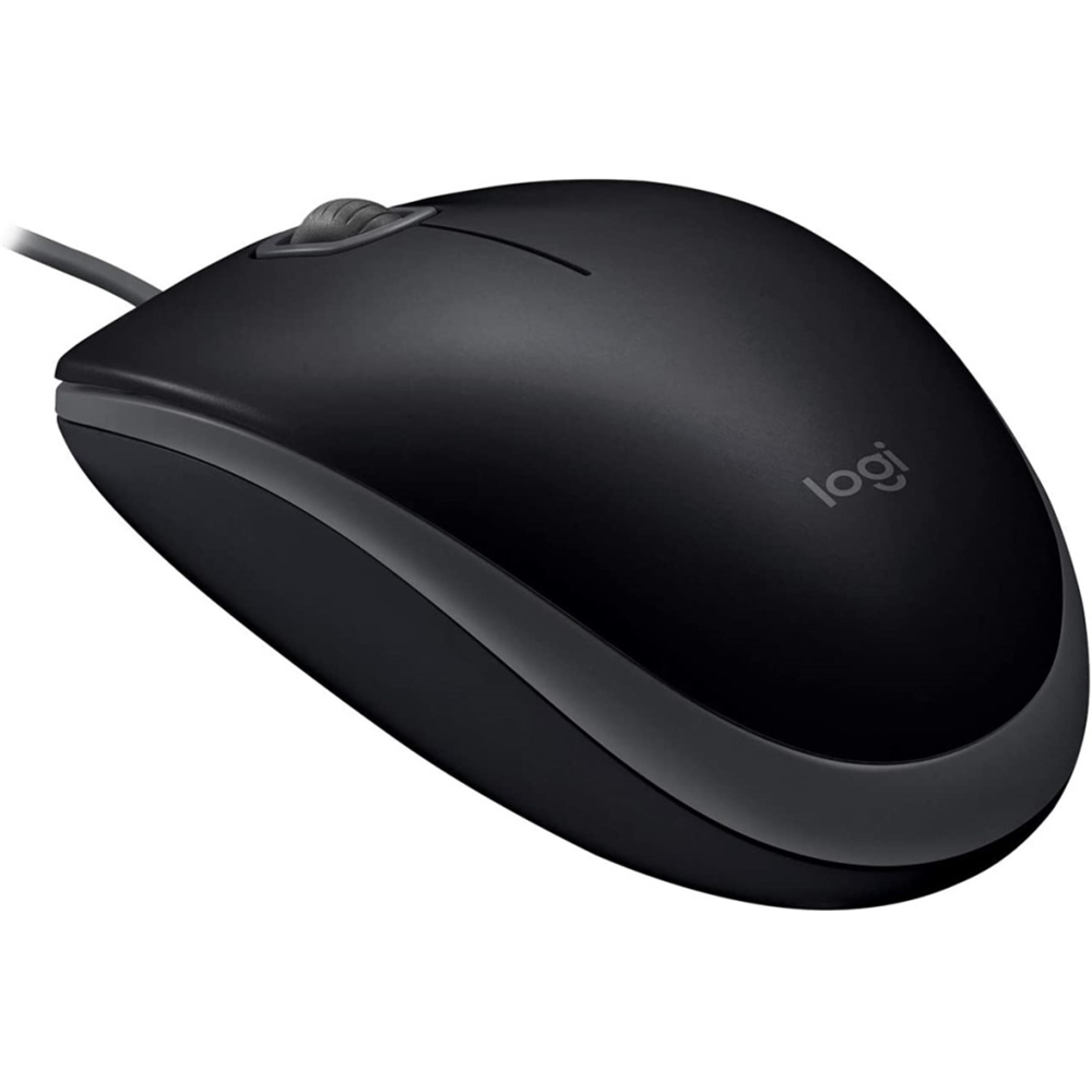 LOGITECH 910-005508, B110 Siyah, USB Kablolu, 1000dpi, Optik, 3 Tuşlu, Mouse