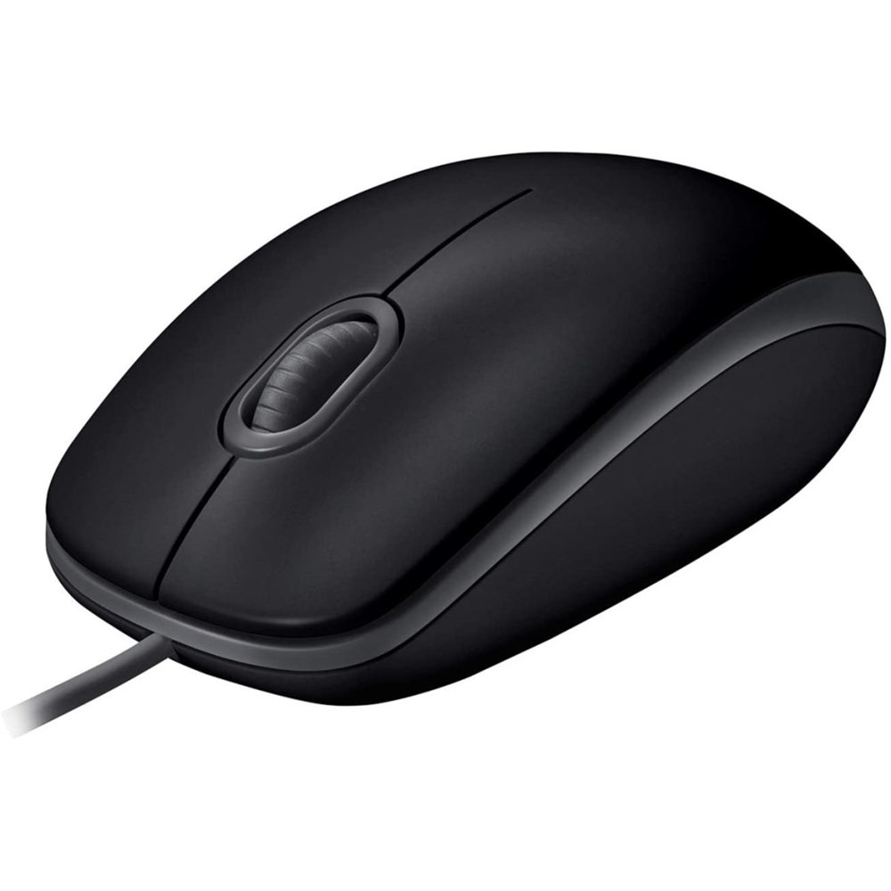 LOGITECH 910-005508, B110 Siyah, USB Kablolu, 1000dpi, Optik, 3 Tuşlu, Mouse