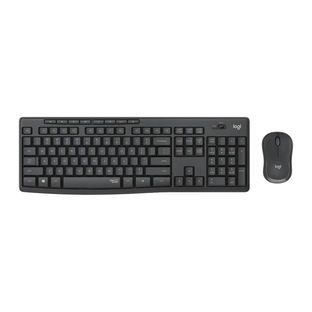 LOGITECH MK295 Siyah, 920-009804, Kablosuz, Türkçe Q, Klavye Mouse Set