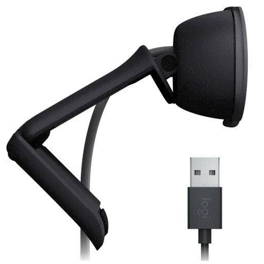 LOGITECH 960-001585, BRIO V-U0072, Full HD Dahili Mikrofonlu, Graphite Webcam