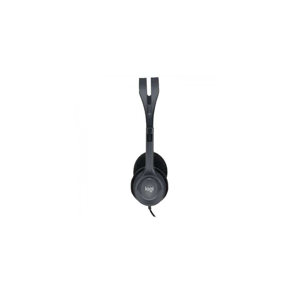 LOGITECH H111, 981-000593, 3,5mm Jac, Çağrı Merkezi, Ofis, Toplantı, Konuşmacı Tipi, Microfonlu Kulaklık