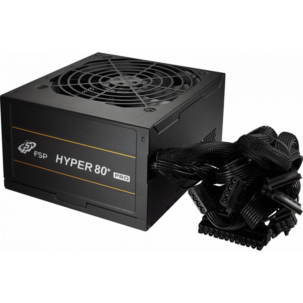 FSP HYPER PRO, H3-550, 550W, AKTIF PFC, 80+, GAMING, ATX, Power Supply (PSU)