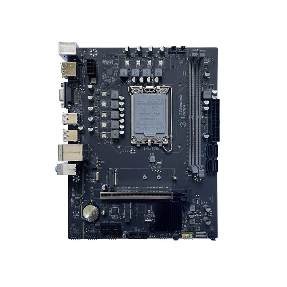 ARKTEK ALPHA FORCE, AK-H610M EG, 2xDDR4, M.2, D-SUB, HDMI, DP, 12-13.Nesil, LGA1700 Soket, Anakart