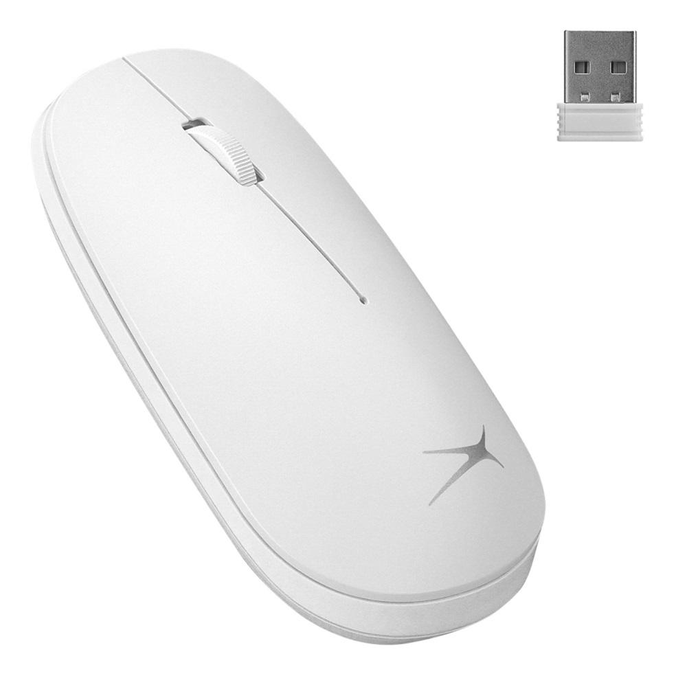 Altec Lansing ALBM7305, Beyaz, 2.4GHz, USB, 1600DPI, Kablosuz Optik Mouse