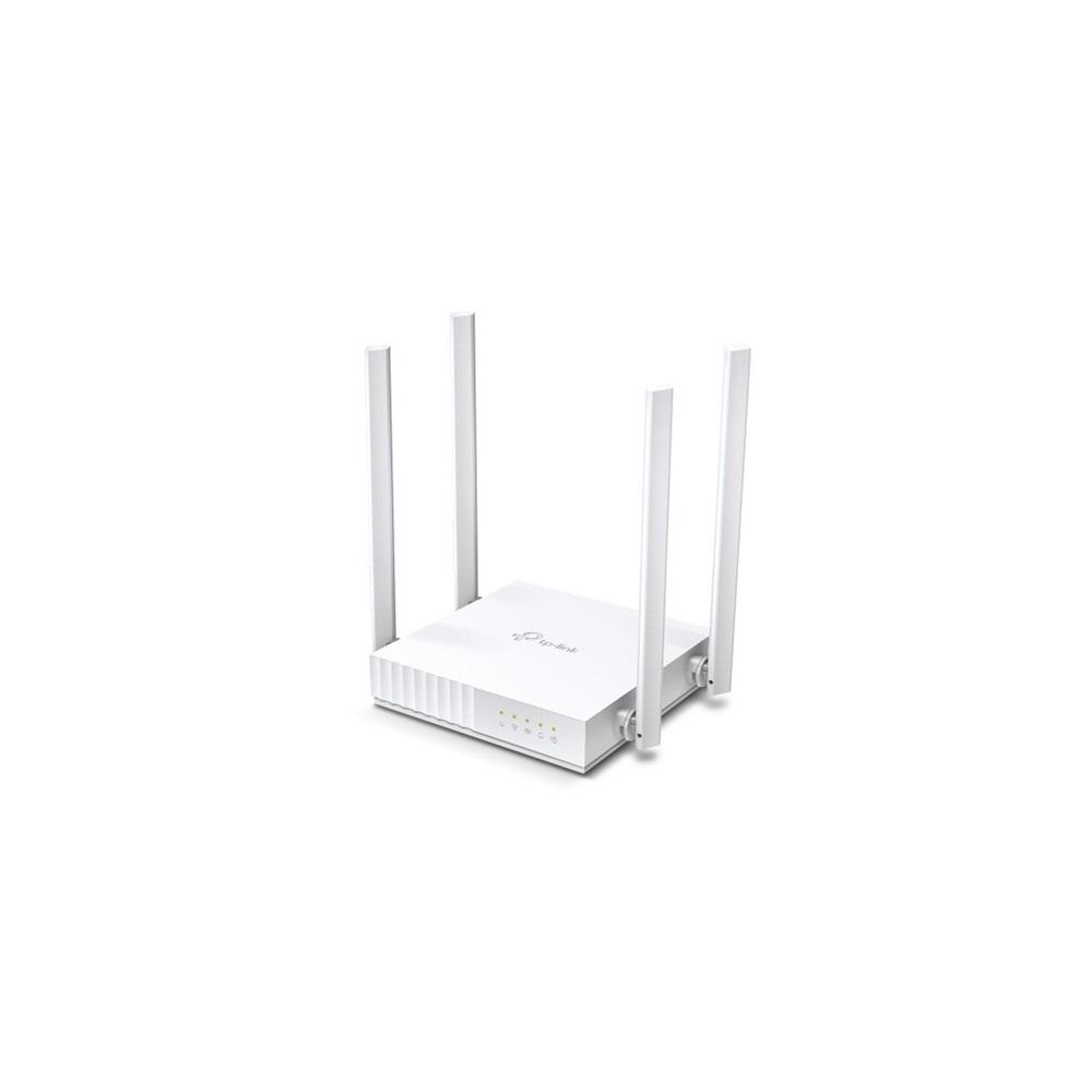 TP-LINK ARCHER C24, AC750, 4Port, 300-433Mbps, Dual Band WiFi, Masaüstü, Megabit, Router, Access Point, Range Extender