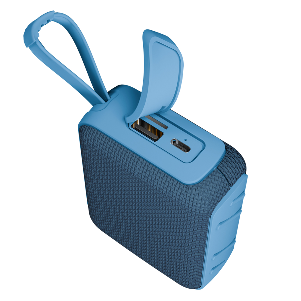 ASONIC AS-03, MAVİ, 5W, BT/USB/TF/TWS, 1200mAh Batarya, Bluetooth V5.3, Kablosuz, Taşınabilir, Speaker