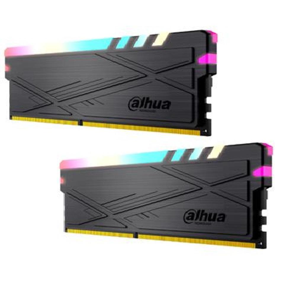 DAHUA C600URG16G36D, 2x8Gb, DDR4, 3600Mhz, 1.35V, CL18, Soğutuculu, RGB, Desktop Gaming RAM