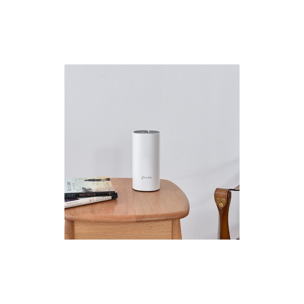 TP-LINK DECO-E4, AC1200, Üçlü Mesh, 1200Mbps, Dual Band, 2Port Megabit Lan, 370m2 kapsama Alanı, Router, Geniş Alan İnternet Ağı Sağlayıcısı