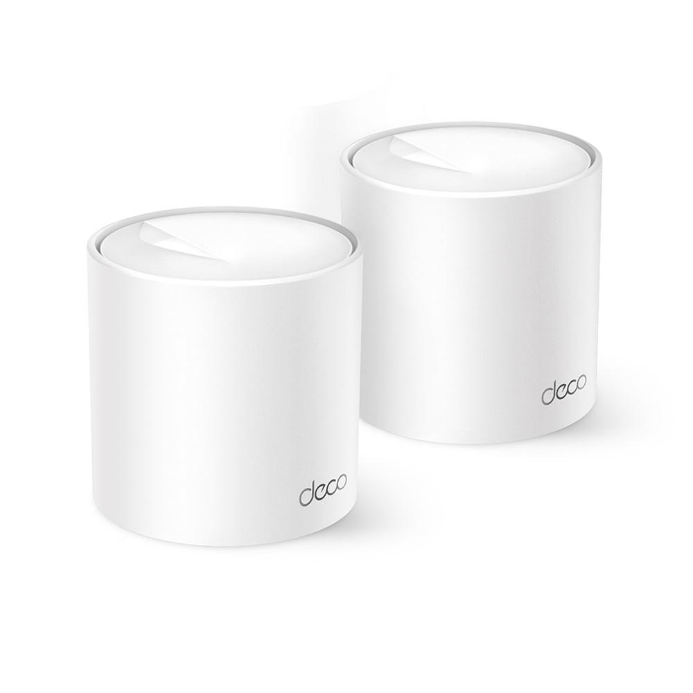 TP-LINK DECO-X10, AX1500, İkili Mesh, 1500Mbps, Dual Band, WiFi6, 2Port Gigabit Lan, 360m2 kapsama Alanı, Router, Geniş Alan İnternet Ağı Sağlayıcısı