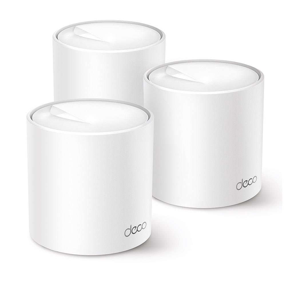TP-LINK DECO-X50, AX3000, Üçlü Mesh, 3000Mbps, Dual Band, WiFi6, 3Port Gigabit Lan, 600m2 kapsama Alanı, Router, Geniş Alan İnternet Ağı Sağlayıcısı