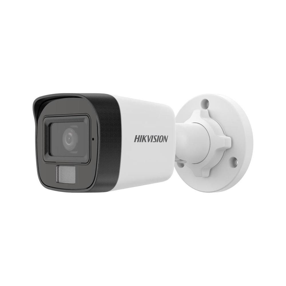 HIKVISION DS-2CD1021G2-LIUF 2Mpix, 4mm Lens, H265+ ,20Mt Gece Görüşü, Hybrid Light, SD Kart,Dahili Mikrofon, PoE, Bullet IP Kamera