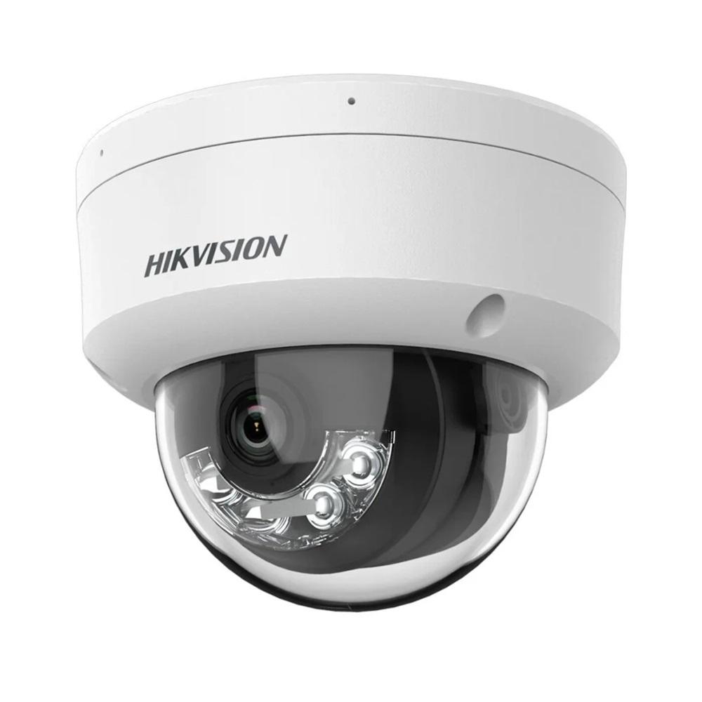 HIKVISION DS-2CD1141G2-LIUF 4Mpix, 2,8mm Lens, H265+, Hybrid Light, 20Mt Gece Görüşü, PoE, Mikrofonlu Dome IP Kamera