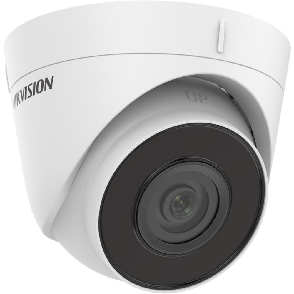 HIKVISION DS-2CD1343G0-IUF 4Mpix, 2,8mm Lens, H265+, 30Mt Gece Görüşü, PoE, Mikrofonlu Dome IP Kamera