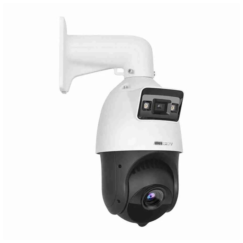 HIKVISION DS-2SE4C425MWG-E, 4+4Mpix, 2,8mm Bullet, 4,8-120mm Motorize Lens PTZ, 25X Optik Zoom, 100Mt Gece Görüşü, SD Kart, PoE, TandemVu, ColorVu, H265+, PTZ IP Kamera (Ayak Dahil)