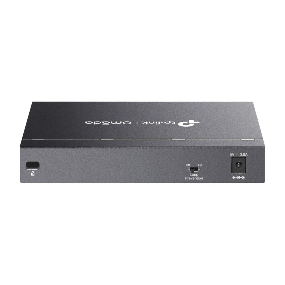 OMADA DS108G, 8 Port Gigabit, Yönetilemez, Masaüstü/Vesa Metal Kasa Sessiz Switch