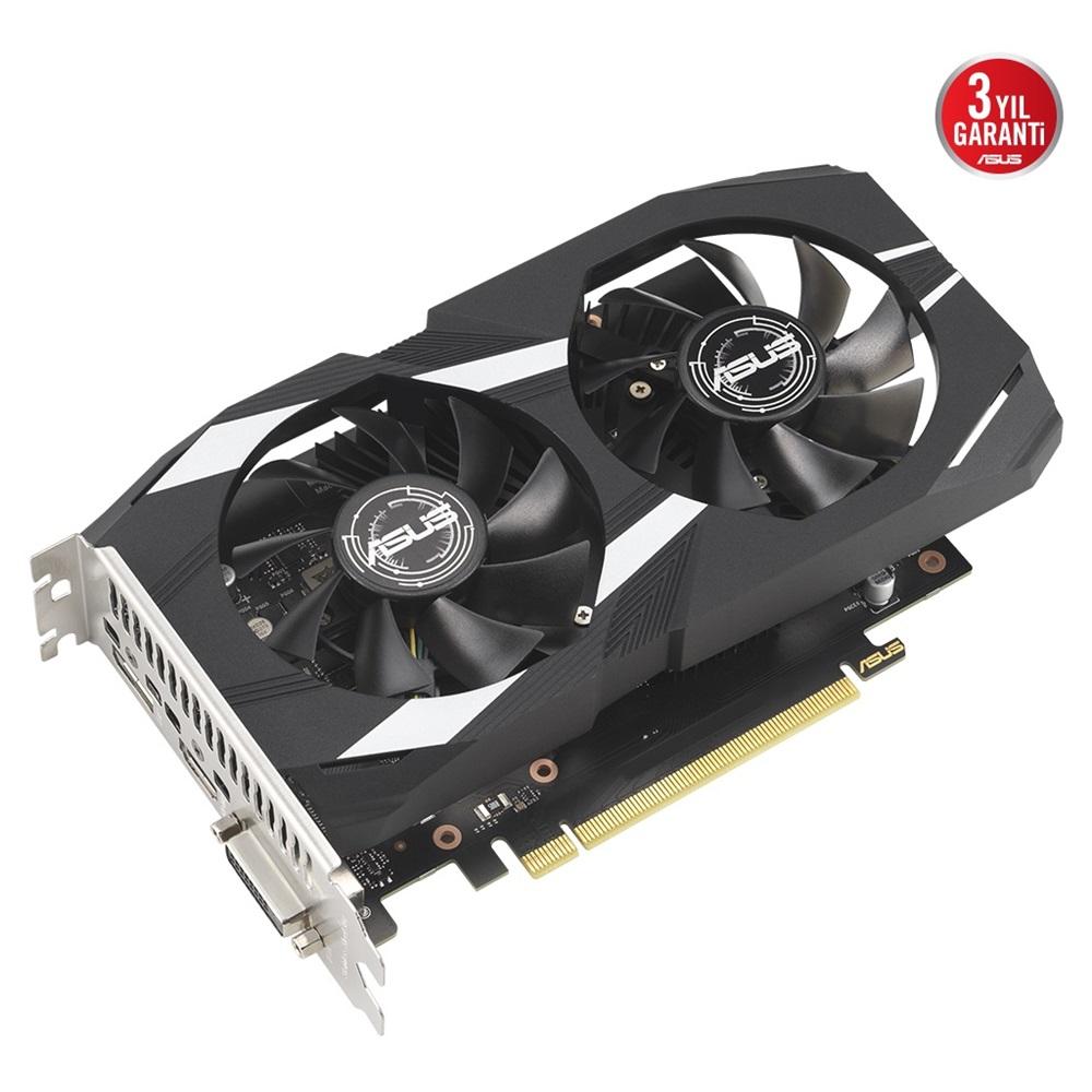 ASUS DUAL-RTX3050-O6G, 6GB, GDDR6, 96Bit, 1xHDMI, 1xDP, 1xDVI GAMING Ekran Kartı