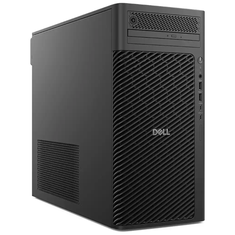 DELL Pro Max Tower T2, FCT2250-1, Ultra 7 265, 16Gb DDR5 Ram, 512Gb SSD, 4Gb NVidia RTX A400 Ekran Kartı, Windows11 Pro, Tower İş İstasyonu