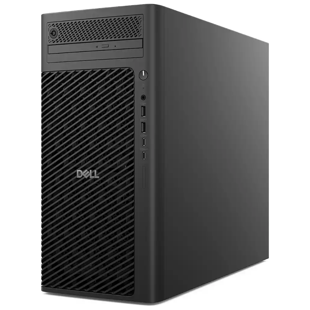 DELL Pro Max Tower T2, FCT2250-2, Ultra 7 265, 16Gb DDR5 Ram, 512Gb SSD, 8Gb NVidia RTX A1000 Ekran Kartı, Windows11 Pro, Tower İş İstasyonu