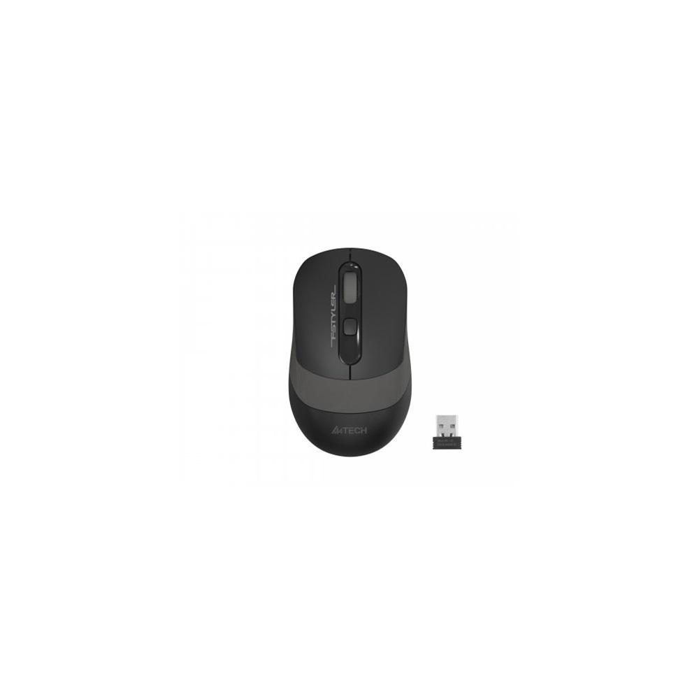 A4 TECH FG10S (Grey) SILENT FSTYLER 2,4Ghz Kablosuz Optik Mouse, 10-15Metre, 4 Buton, Nano Alıcı