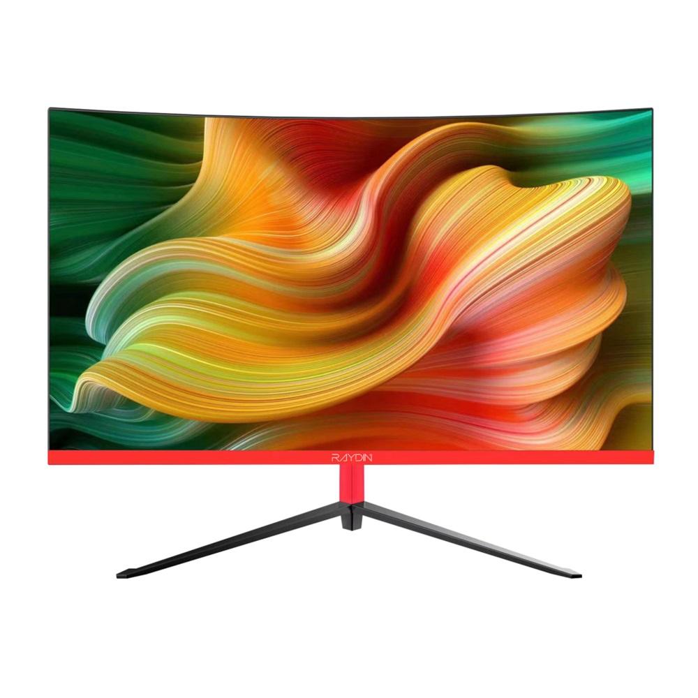 RAYDIN G27VA165C, 27", 1ms, 165Hz, Full HD, HDMI, DP, USB, Hoparlör, VA LED, R1800 Curved, Frameless, FreeSync Gaming Monitör