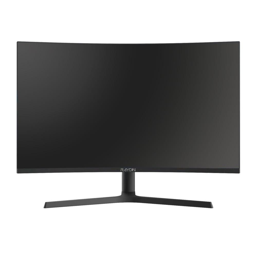 RAYDIN G32VA170QC, 32", 1ms, 170Hz, 2K Quad HD, HDMI, DP, USB, Hoparlör, VA LED, R1800 Curved, Frameless, Yükseklik Ayarlı, FreeSync Gaming Monitör