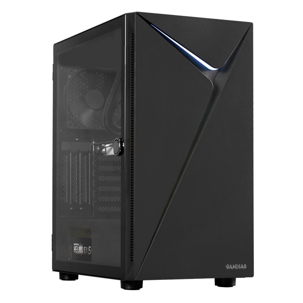 GAMDIAS ARGUS E4 Elite, 750W, Tempered Glass, ARGB, 80+ Bronze, ATX GAMING KASA