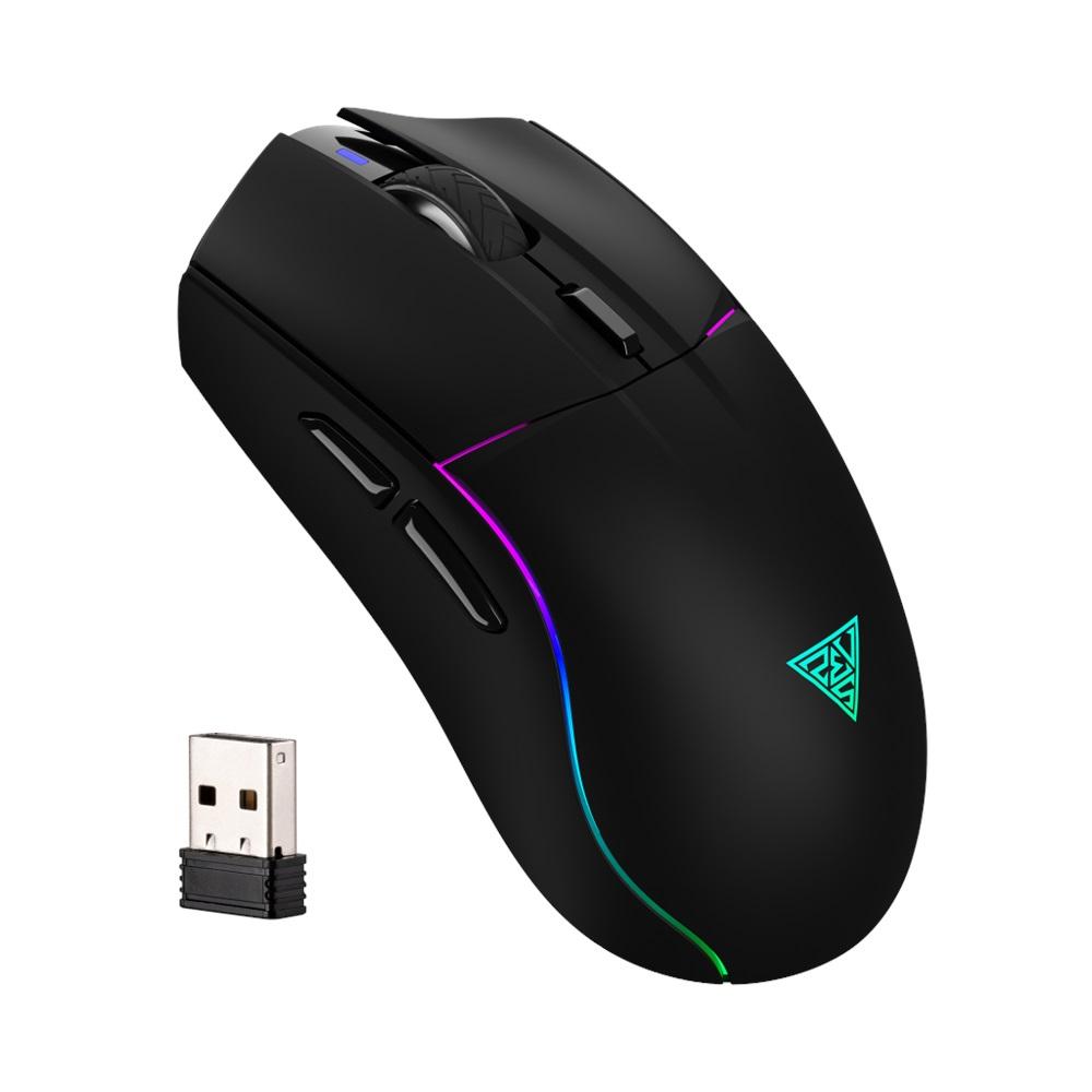 GAMDIAS HADES M3, RGB Aydınlatma, Kablosuz, Bluetooth ve Kablolu Bağlantı, 7 Tuşlu, Şarj Edilebilir, Type-C, Gaming Mouse, 10000DPI, Siyah