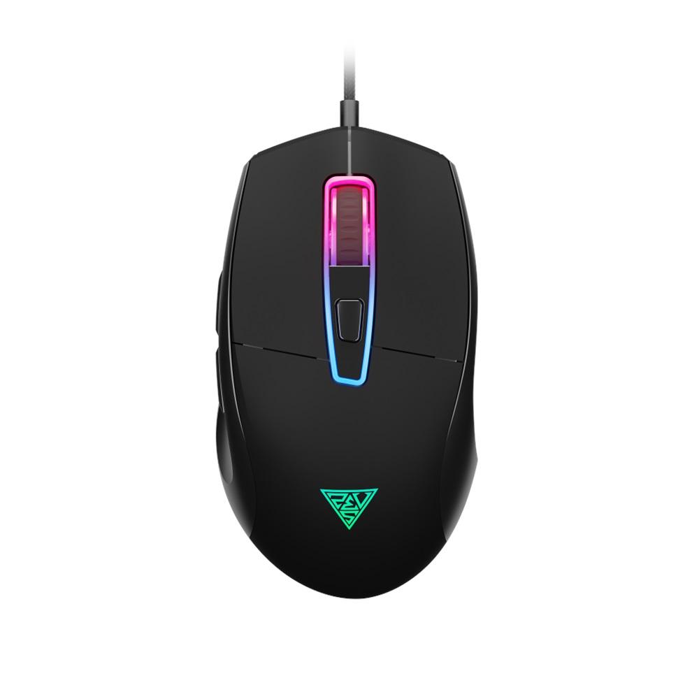 GAMDIAS ZEUS M5, RGB Aydınlatma, USB Kablolu, 7 Tuşlu, Gaming Mouse, 12800DPI, Siyah