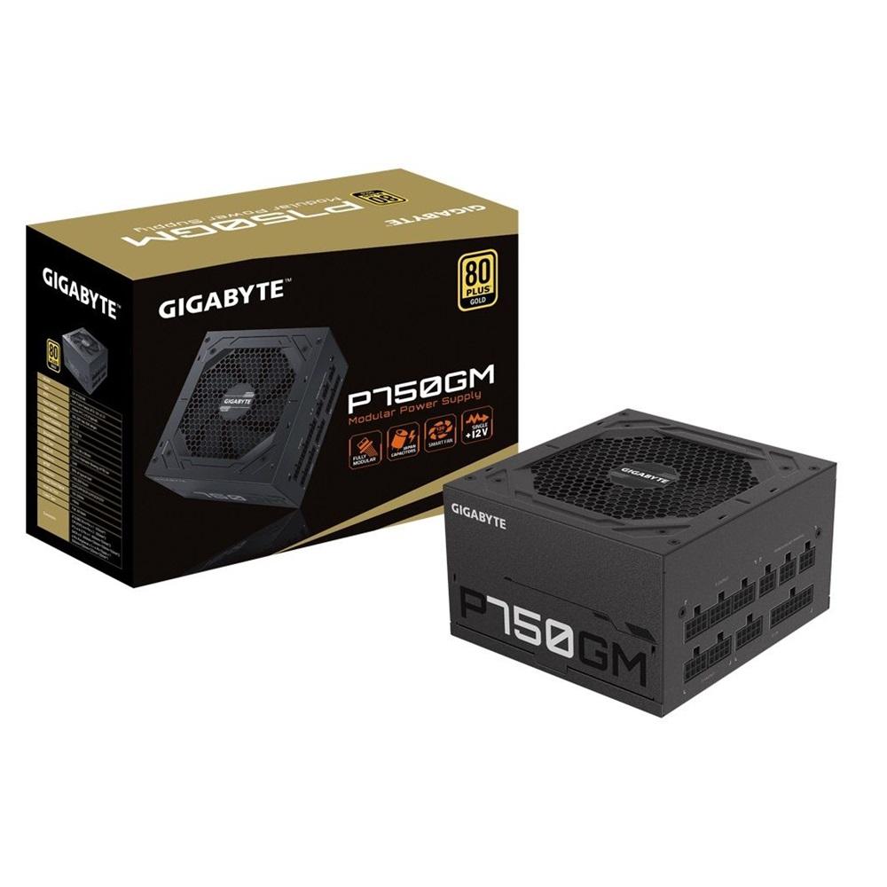 GIGABYTE GP-P750GM V2, 750W, 80+ GOLD, Full Modüler, GAMING Power Supply