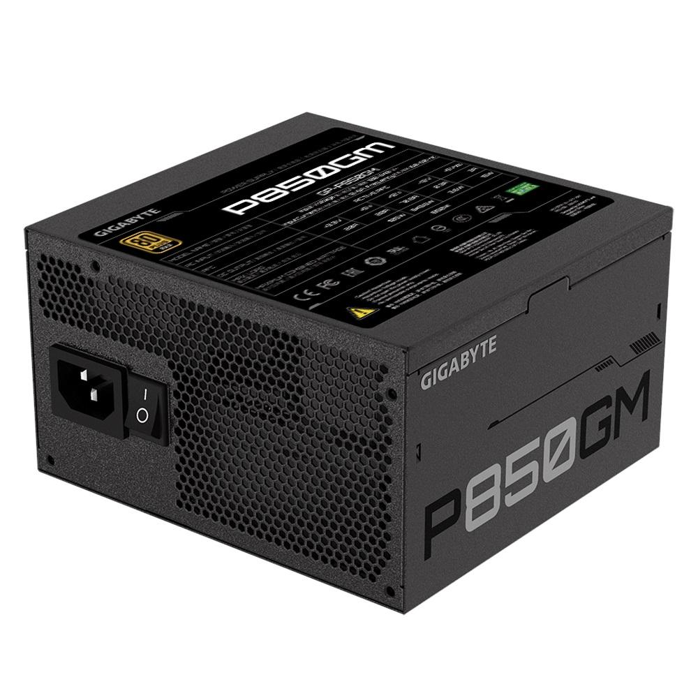 GIGABYTE GP-P850GM, 850W, 80+ GOLD, Full Modüler, GAMING Power Supply