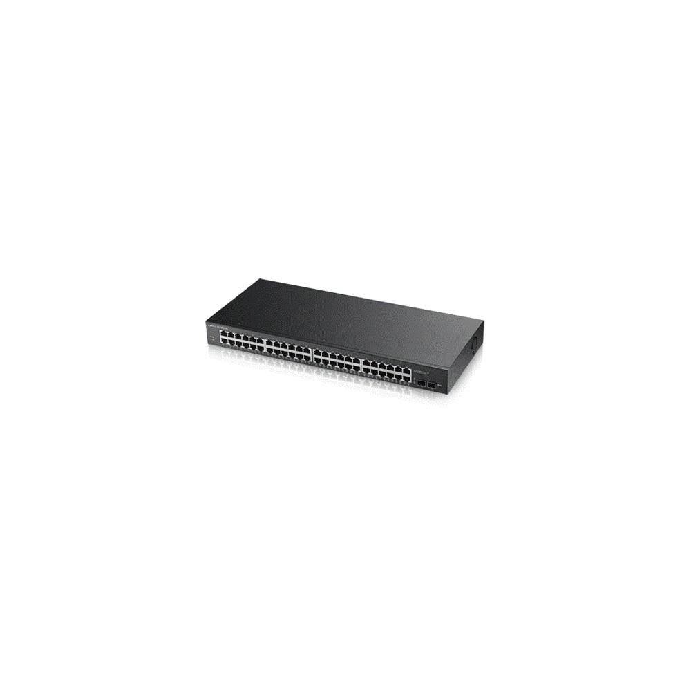 ZyXEL GS1900-48, 48Port Gigabit, 2xSFP Yönetilebilir, Switch