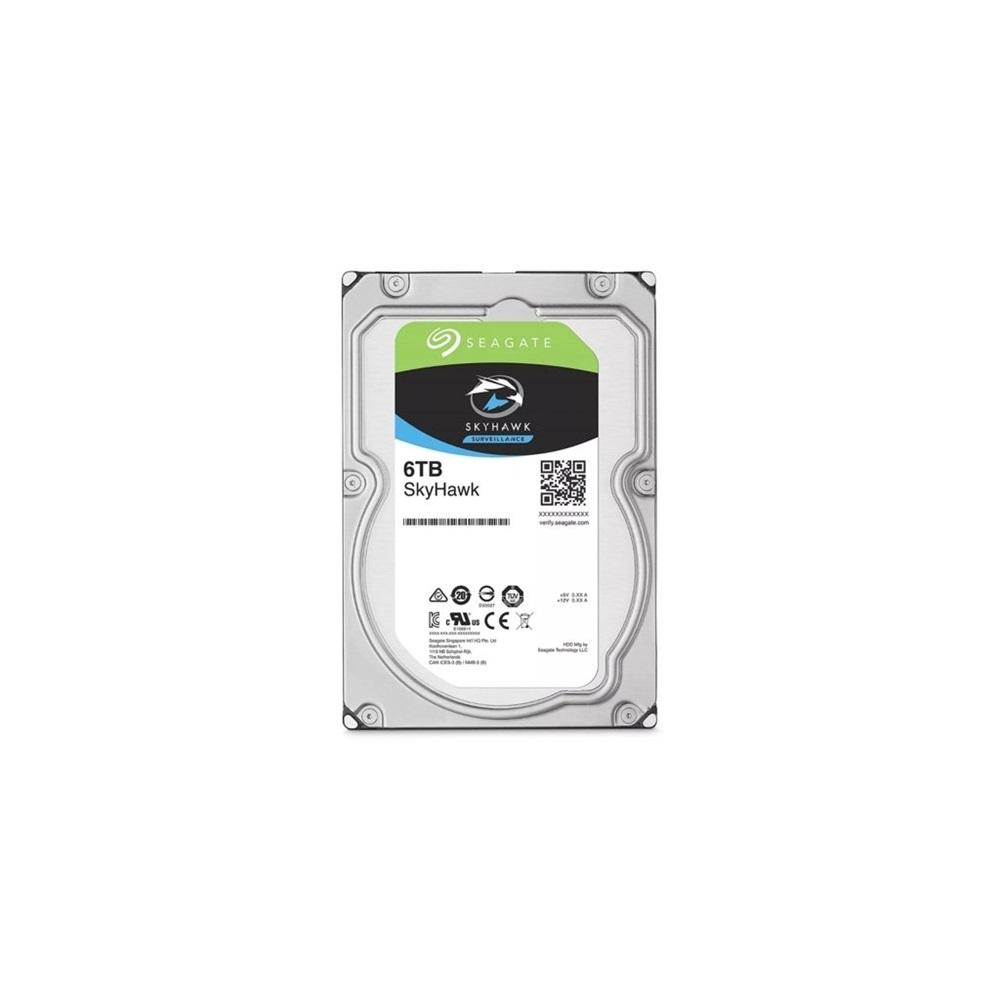 SEAGATE SKYHAWK, ST6000VX001, 3.5", 6TB, 256Mb, 5900Rpm, Güvenlik, HDD