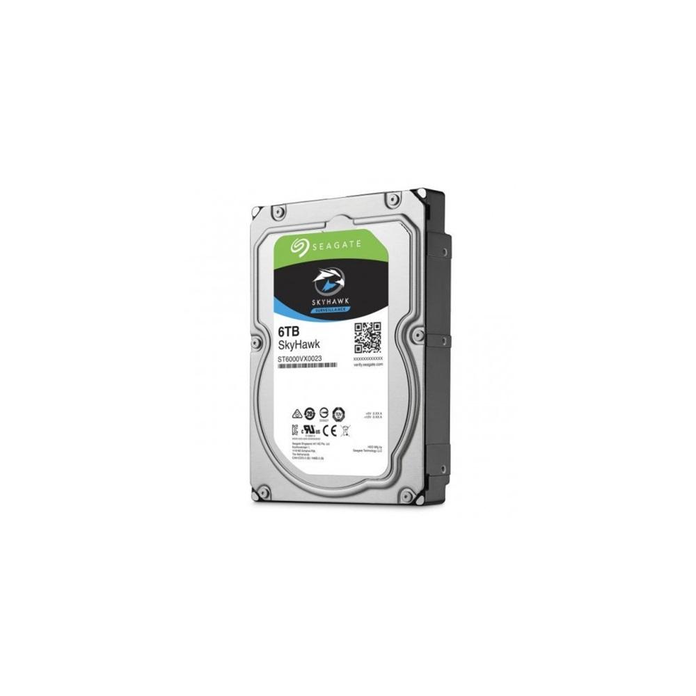 SEAGATE SKYHAWK, ST6000VX001, 3.5", 6TB, 256Mb, 5900Rpm, Güvenlik, HDD