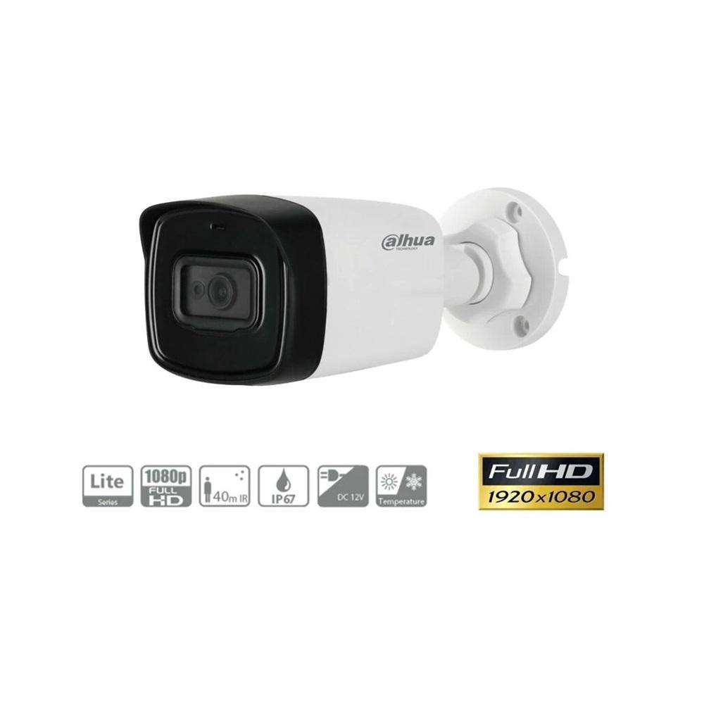 DAHUA HAC-HFW1200TL-0360B, 2Mpix, 3.6m Lens, 40 Mt Gece Görüşü, Bullet Kamera