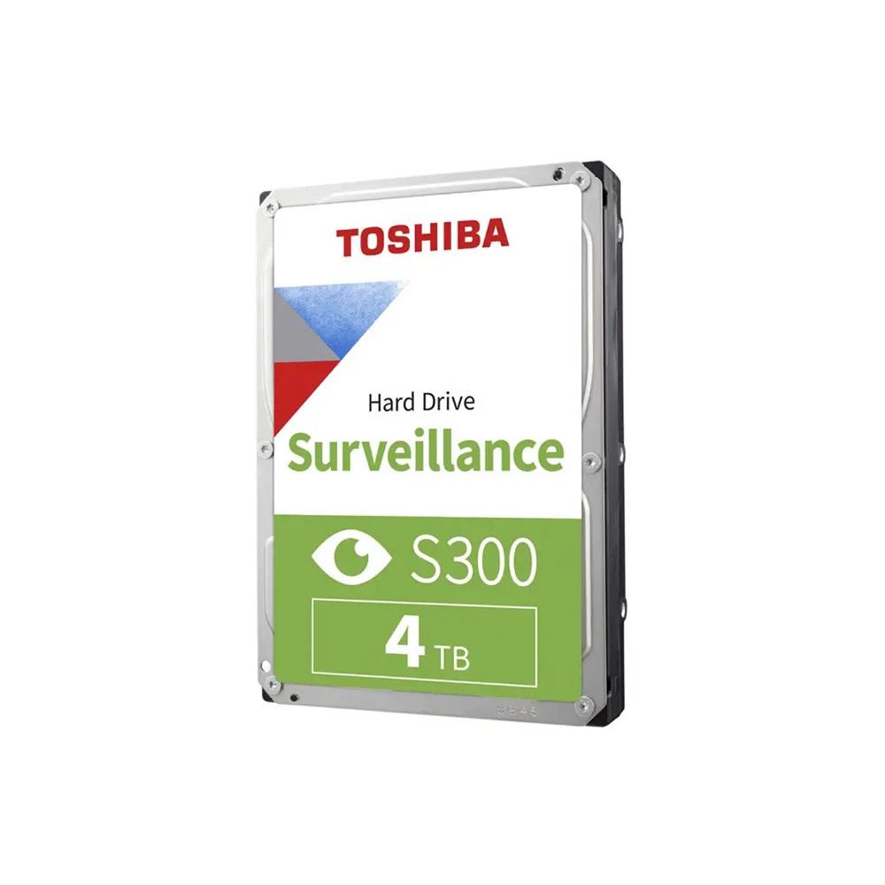 TOSHIBA S300, HDWT840UZSVA, 3.5", 4TB, 256Mb 5400 Rpm, 7/24 Güvenlik HDD