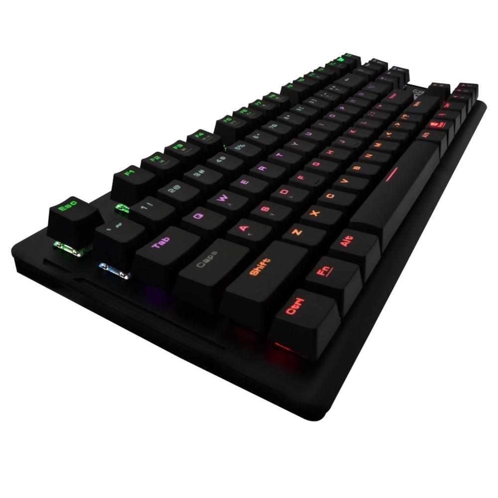 GAMDIAS HERMES-E2, USB Kablolu, İngilizce, Mekanik Switch, 7 Renk, Gaming Klavye