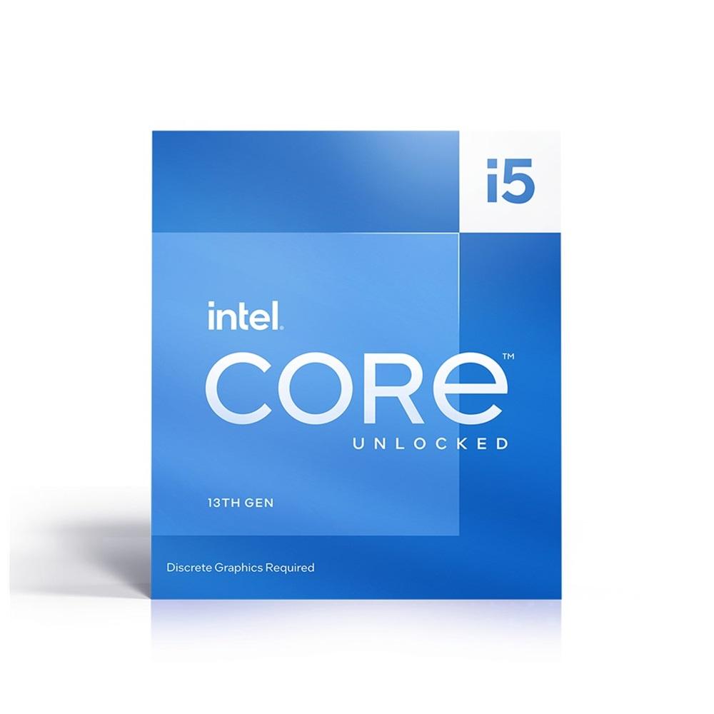 INTEL i5-13600KF 14 Core, 3.50Ghz, 24Mb,125W, LGA1700, 13.Nesil, BOX, (Dahili Grafik YOK, Fan YOK)