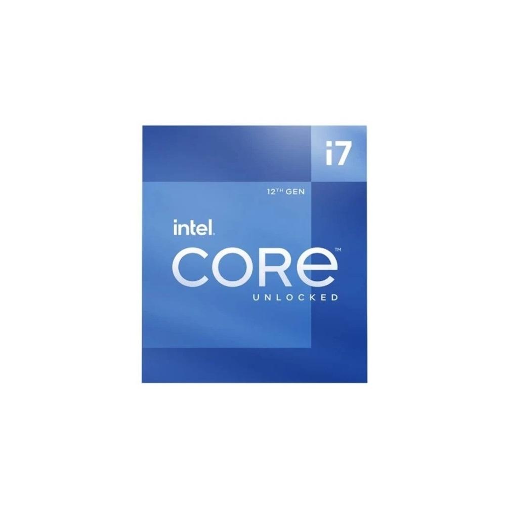 INTEL i7-12700KF 12 Core, 3.60Ghz, 25Mb, 125W, LGA1700, 12.Nesil, BOX, (Dahili Grafik YOK, Fan YOK)