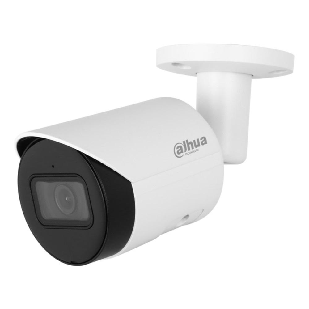 DAHUA IPC-HFW2541S-S-0360B 5Mpix, 3,6mm Lens, H265+, 30Mt Gece Görüşü, Dahili Mikrofon, Bullet IP Kamera