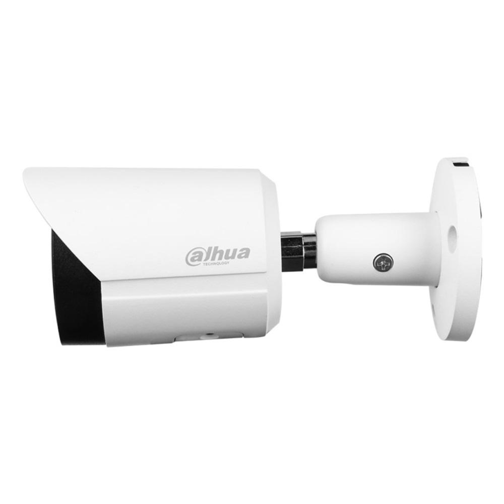 DAHUA IPC-HFW2541S-S-0360B 5Mpix, 3,6mm Lens, H265+, 30Mt Gece Görüşü, Dahili Mikrofon, Bullet IP Kamera