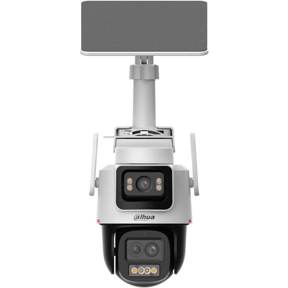 DAHUA IPC-PTS2649C-3E3Z-4GB20, 2X 3Mpix, 2,8 Lens+3,6 Lens, WizColor, 50Mt Gece Görüşü, IP66, Hybrid-zoom PT 4G Solar Ip Kamera