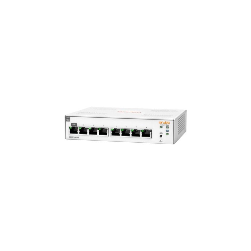 HP Aruba Instant On JL810A 1830-8G, 8Port, GigaBit, Yönetliebilir, Rack Mount Switch