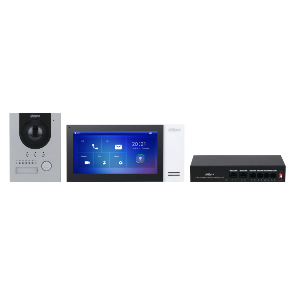 DAHUA KTP01(S) IP Villa Kit Yüzey Tipi Görüntülü İnterkom Kit