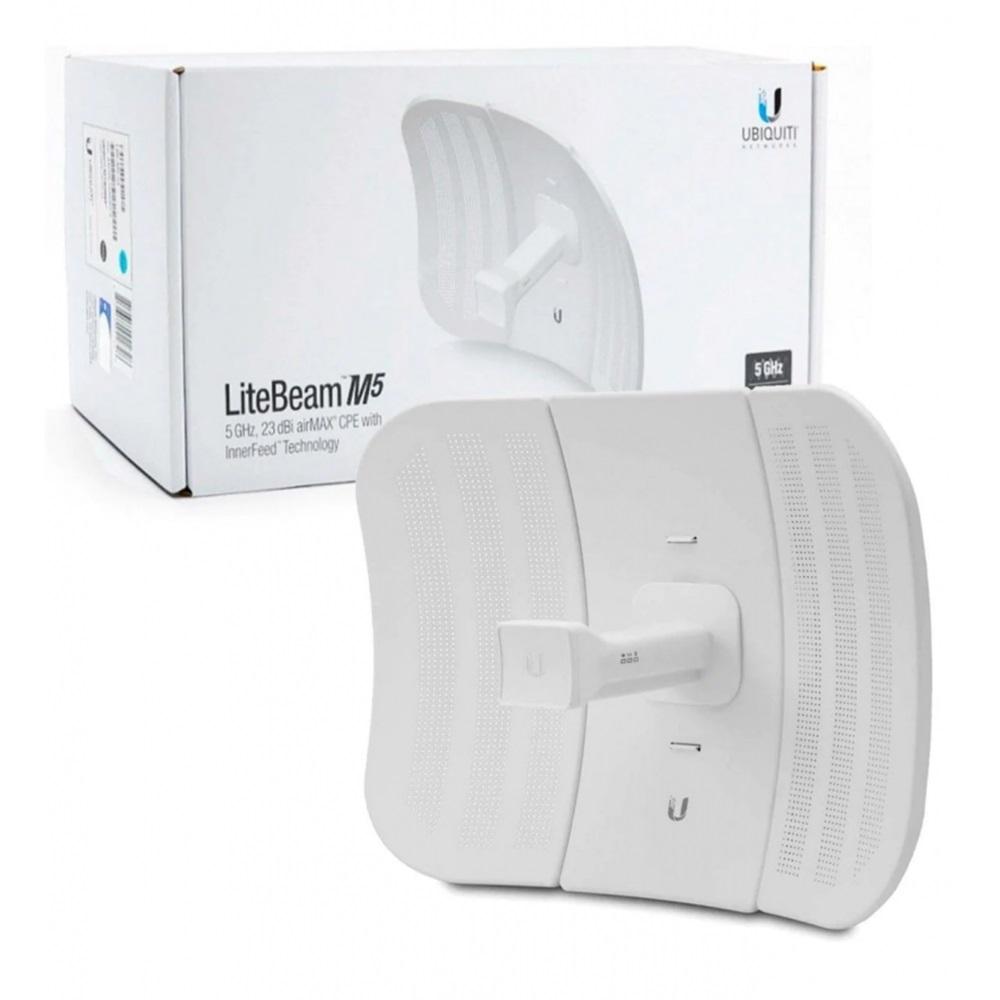 UBIQUITI LBE-M5-23, LiteBeam, 5Ghz, 100Mbps, 23dBi Anten, 5Km Menzil CPE