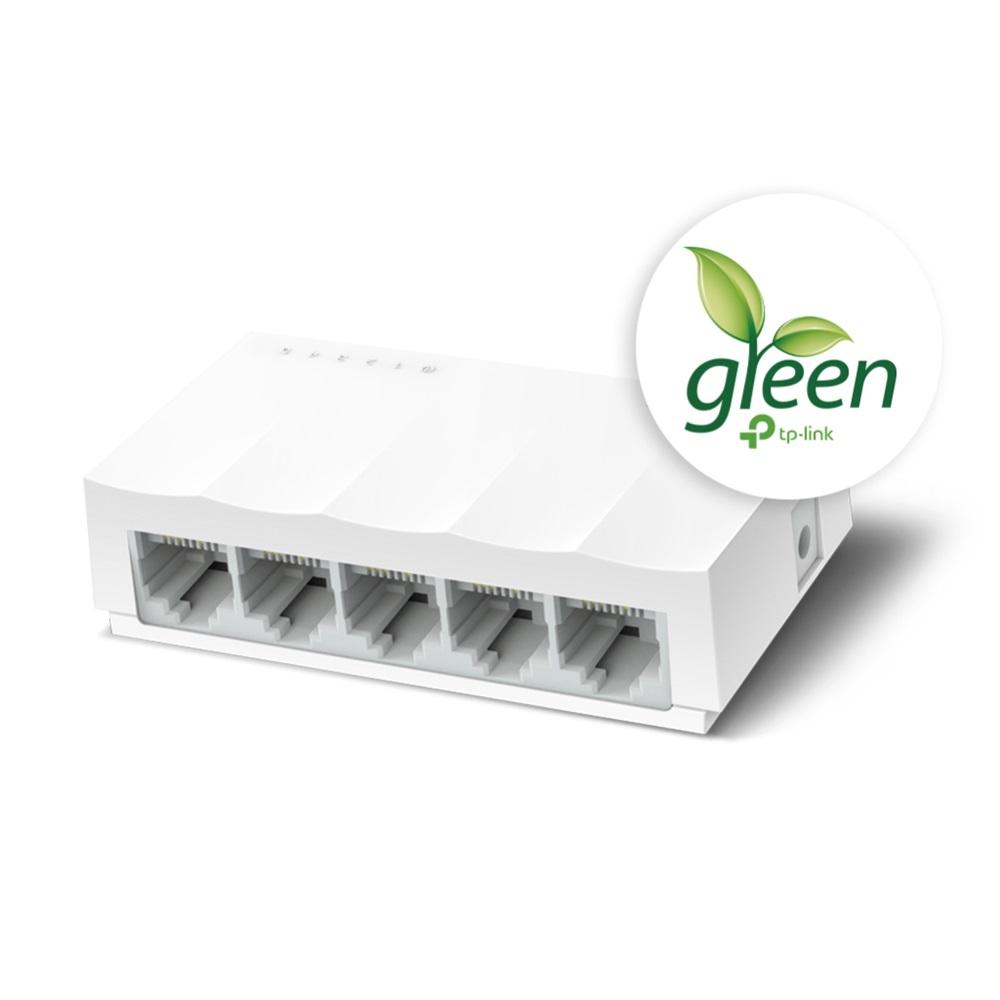 TP-LINK OMADA LS1005, Green Tech, 5 Port, MegaBit, Yönetilemez, Masaüstü Switch